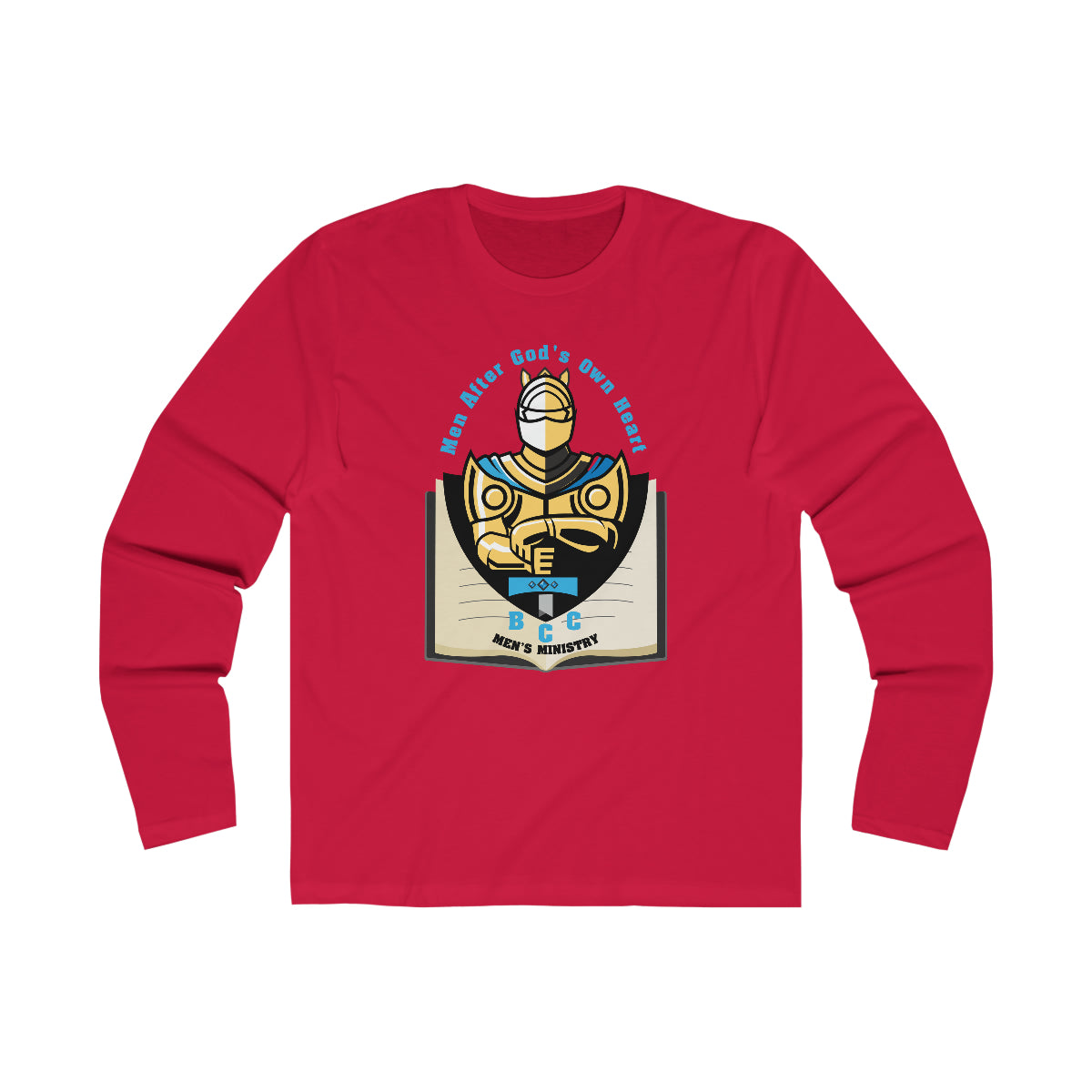 Men After God's Own Heart Men's Ministry Long Sleeve Crew Tee