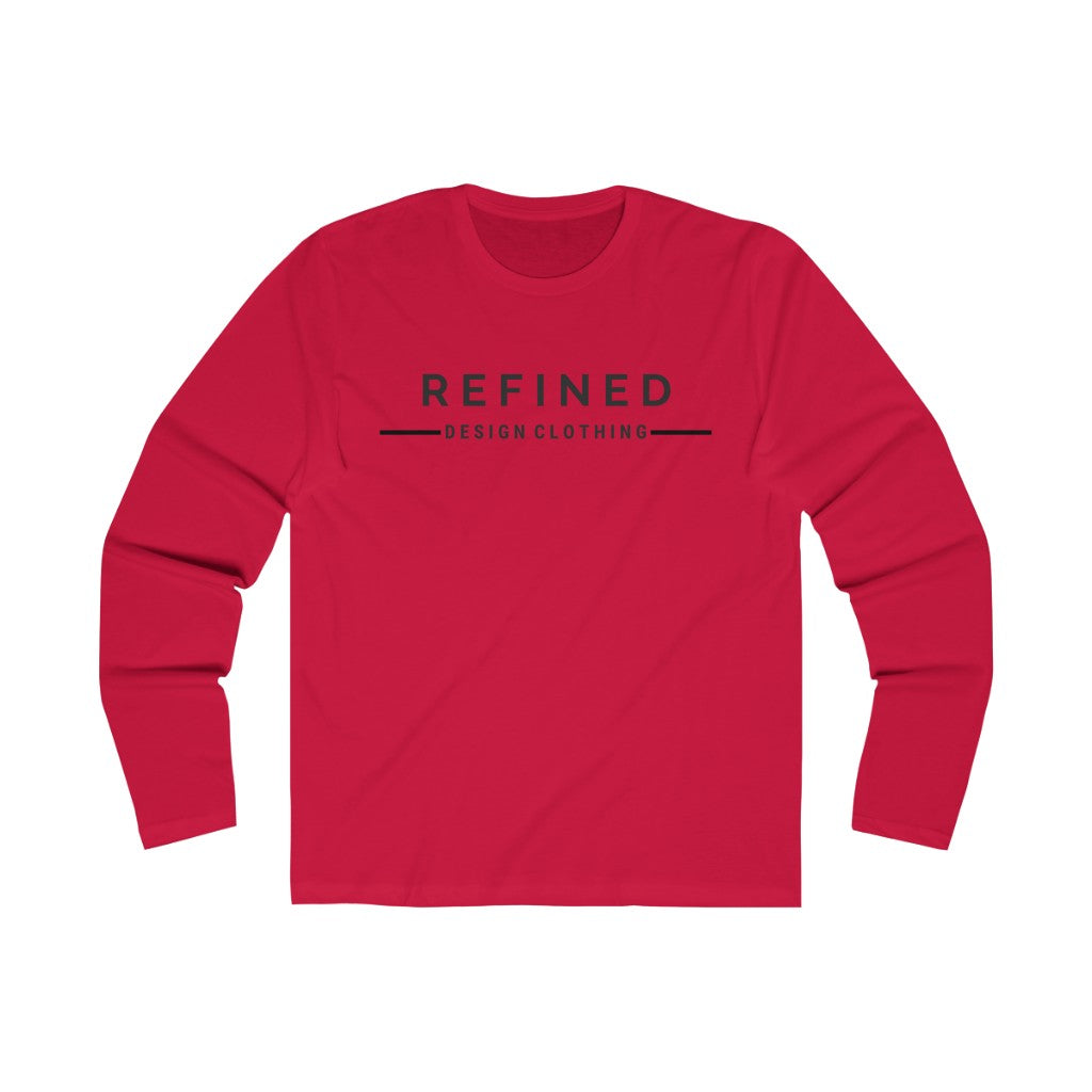 Refined Men's Long Sleeve Moisture Absorbing Tee