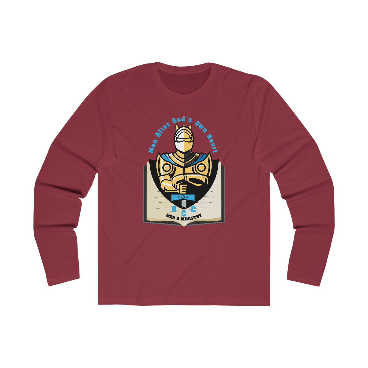 Men After God's Own Heart Men's Ministry Long Sleeve Crew Tee