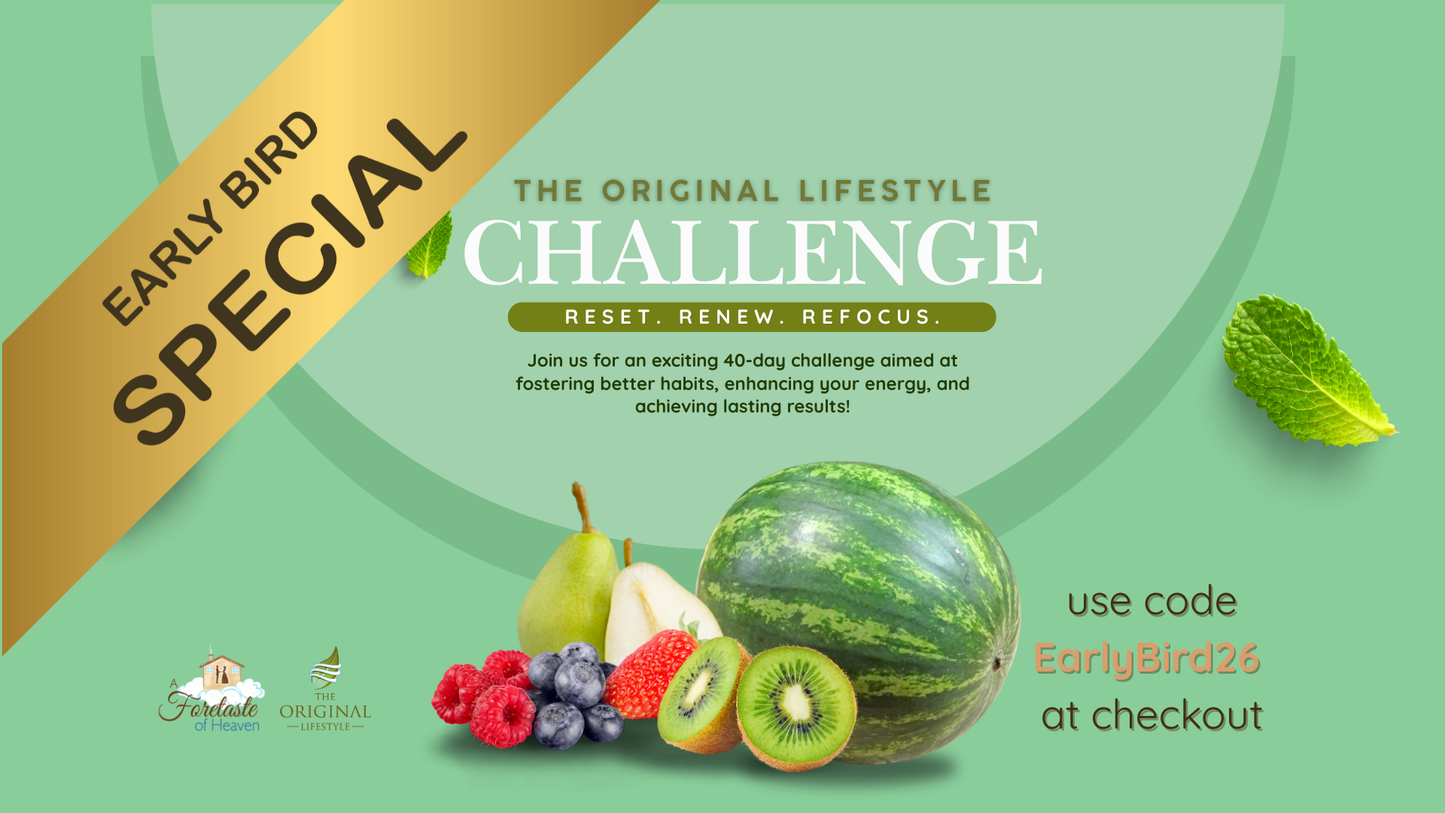 THE ORIGINAL LIFESTYLE HEALTH CHALLENGE Spring 2026
