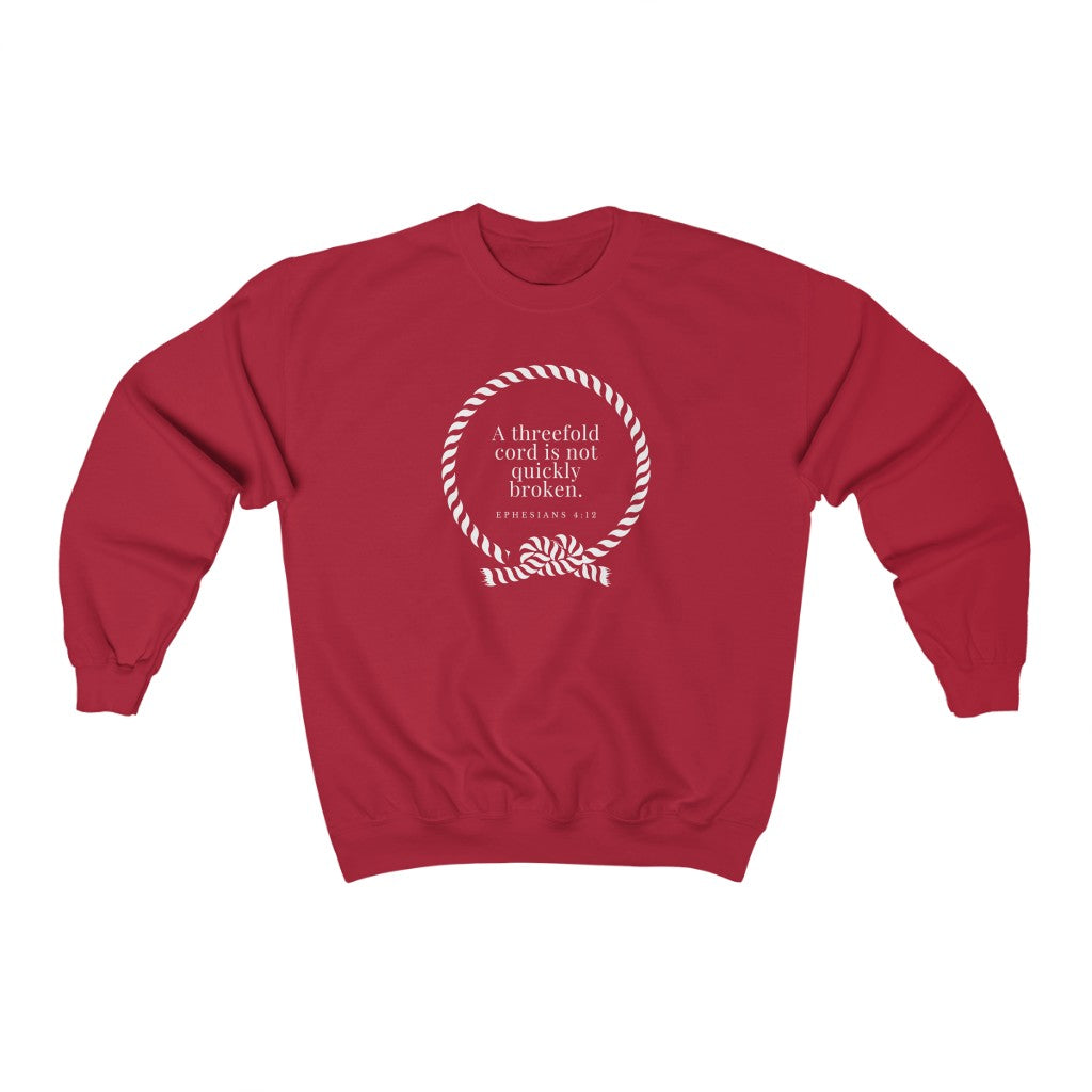 Threefold Cord Unisex Heavy Blend™ Crewneck Sweatshirt