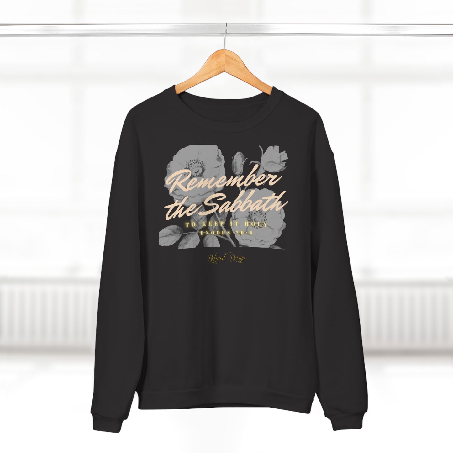 Remember the Sabbath Unisex Crew Neck Sweatshirt