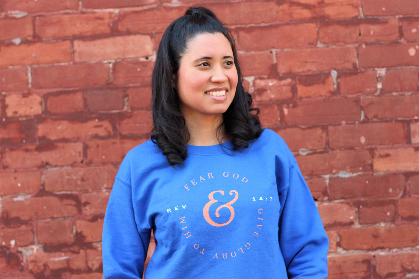 Fear God & Give Him Glory Unisex Heavy Blend™ Crewneck Sweatshirt