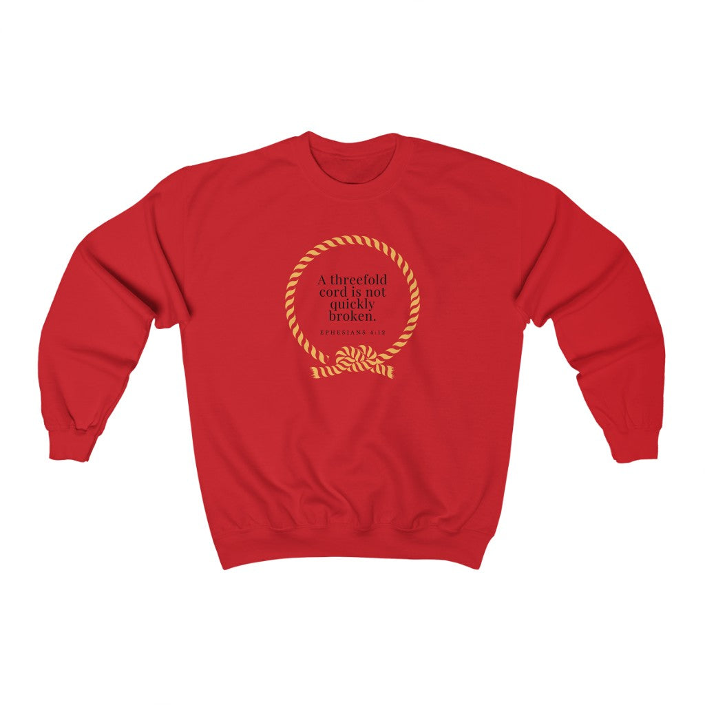 Threefold Cord Unisex Heavy Blend™ Crewneck Sweatshirt