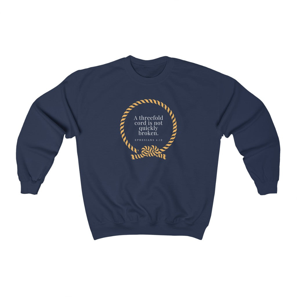 Threefold Cord Unisex Heavy Blend™ Crewneck Sweatshirt