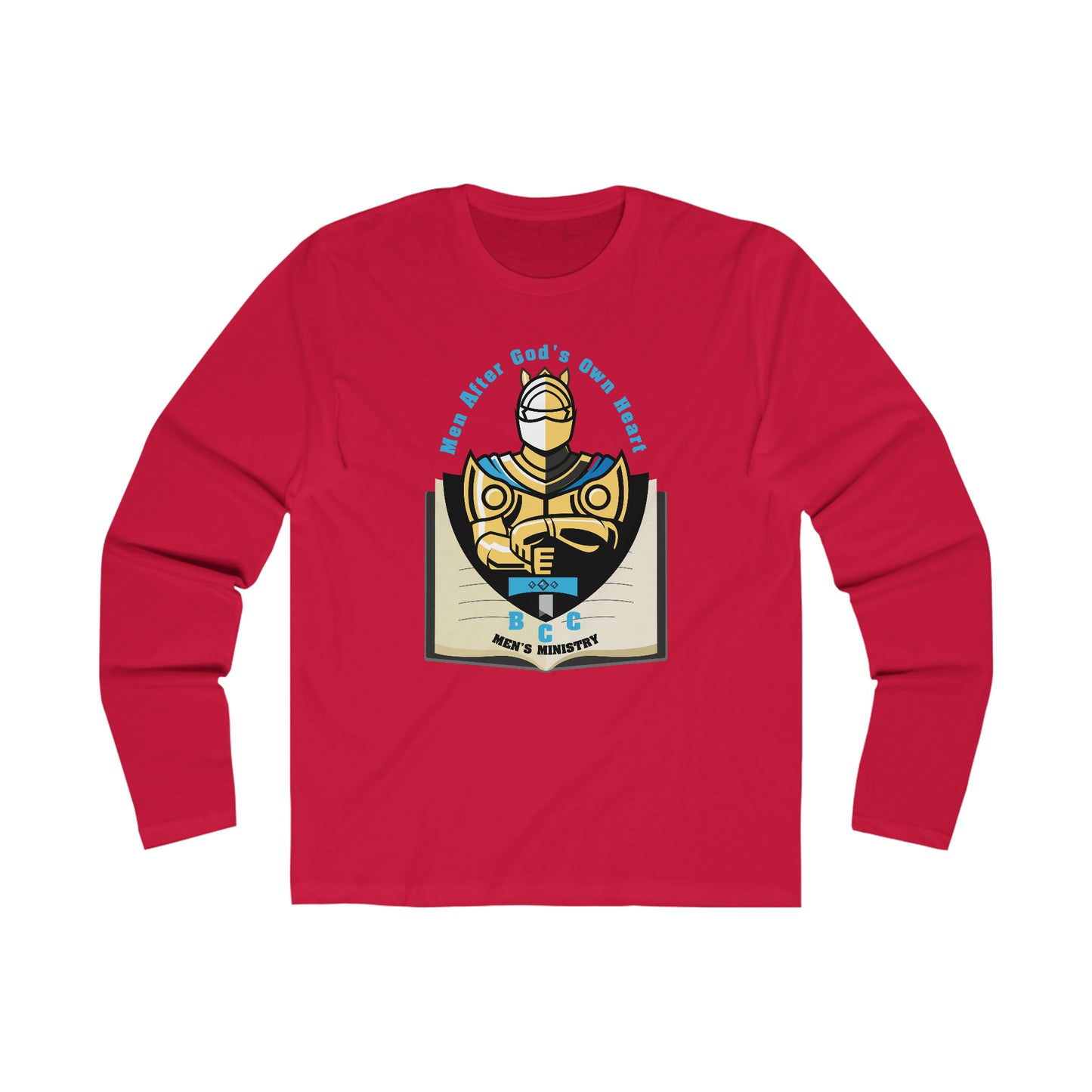 Copy of Men After God's Own Heart Men's Ministry Long Sleeve Crew Tee