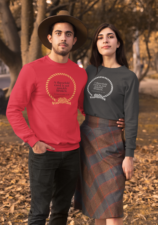 Threefold Cord Unisex Heavy Blend™ Crewneck Sweatshirt